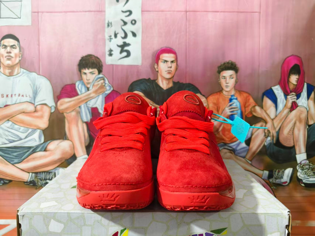 Nike Red Basketball Sneakers