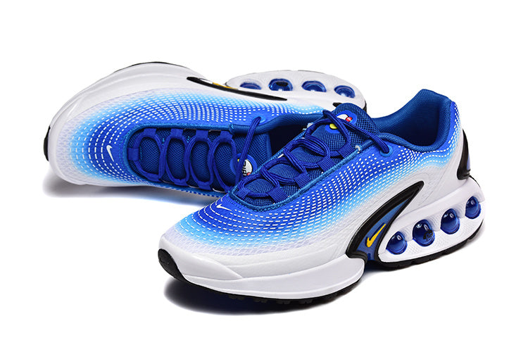 Nike Blue and White Air-Cushioned Sneakers