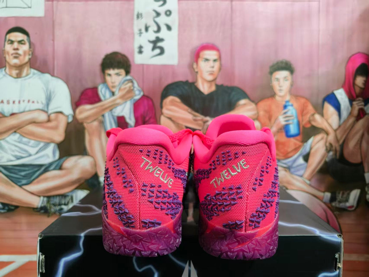 Nike Basketball Sneakers Pink Purple