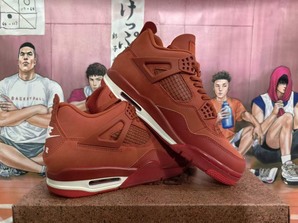 Nike Red Low-Top Sneakers