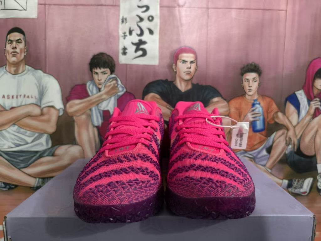Nike Pink Zoom Basketball Sneakers