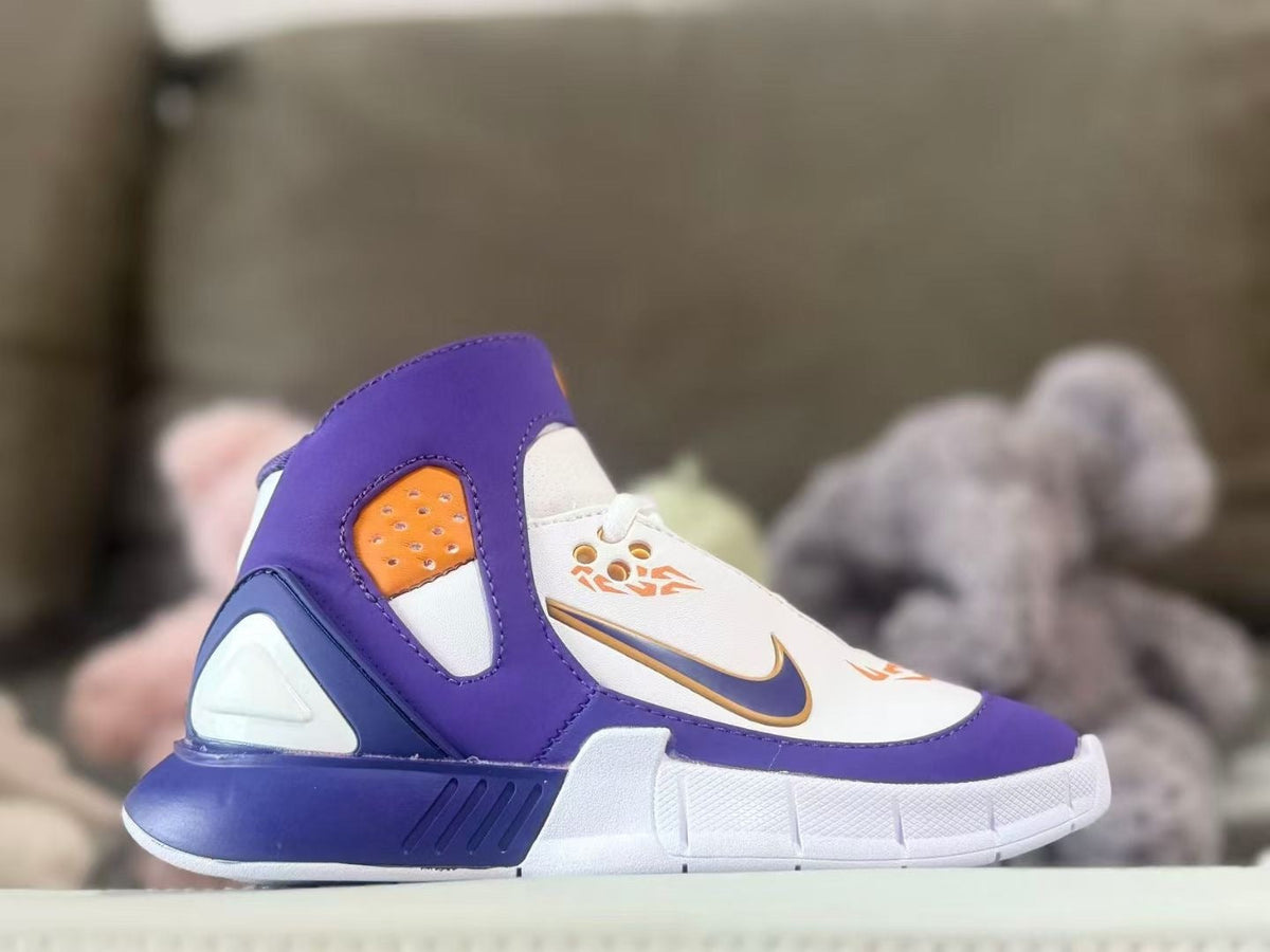 Kobe 2K5 Kids Sneakers Purple White Orange