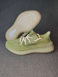 Yeezy 350 V2 Knit Sneakers Green Glow