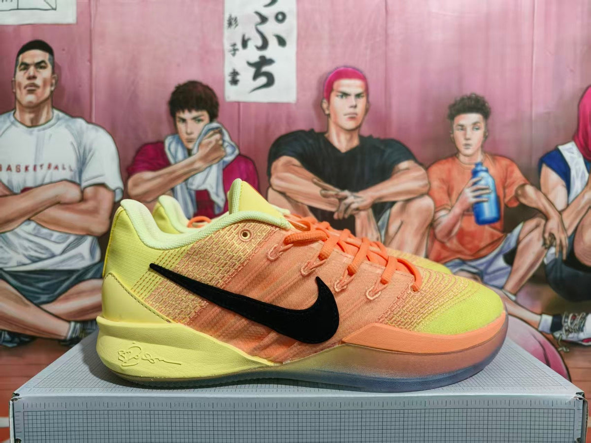 Nike Basketball Shoes in Yellow and Orange
