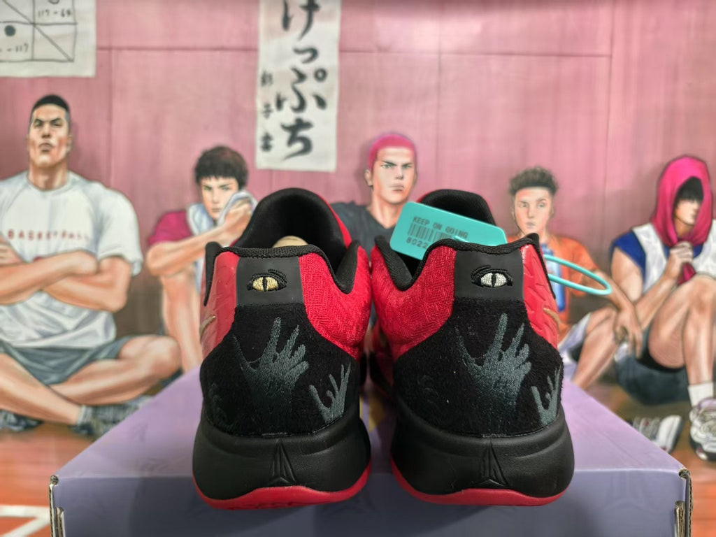 Nike Basketball Sneakers Red and Black