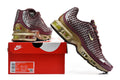 Nike Air Max Plus VII Sneakers Burgundy Silver Gold