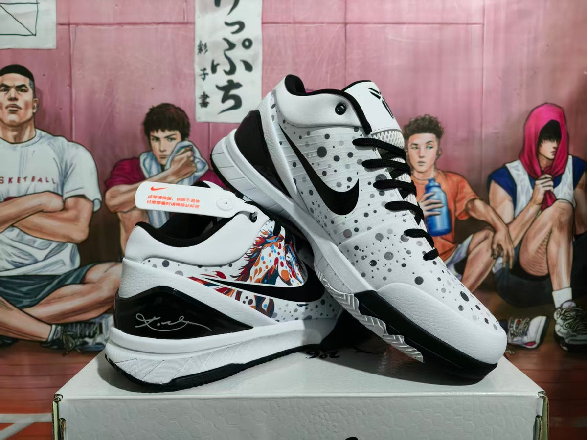 Nike Kobe Basketball Shoes Black White
