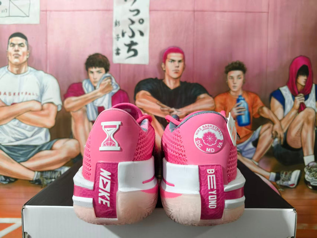 Nike Basketball Sneakers Pink Breast Cancer Edition