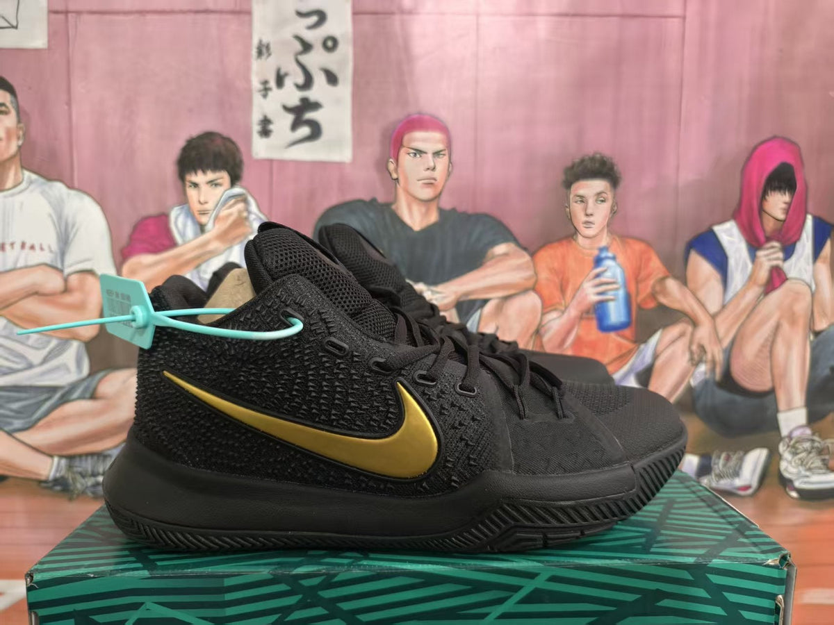 Nike KD Basketball Sneakers Black Gold