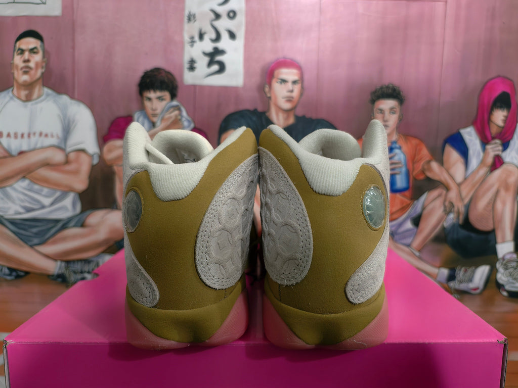 Jordan Chinese New Year Sneakers Olive Cream Pink