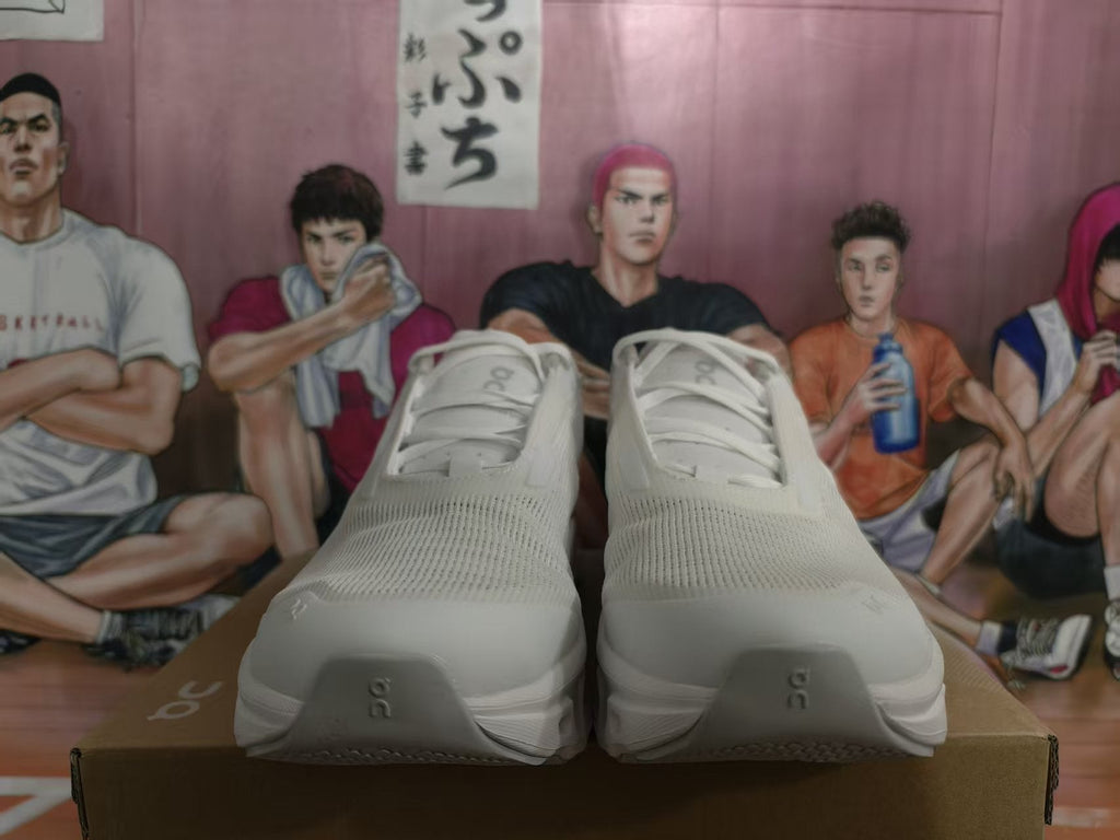 On White CloudTec Sneakers