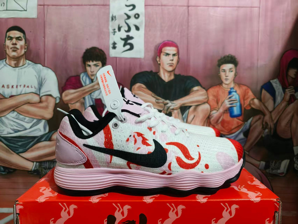 Nike Basketball Sneakers Pink White
