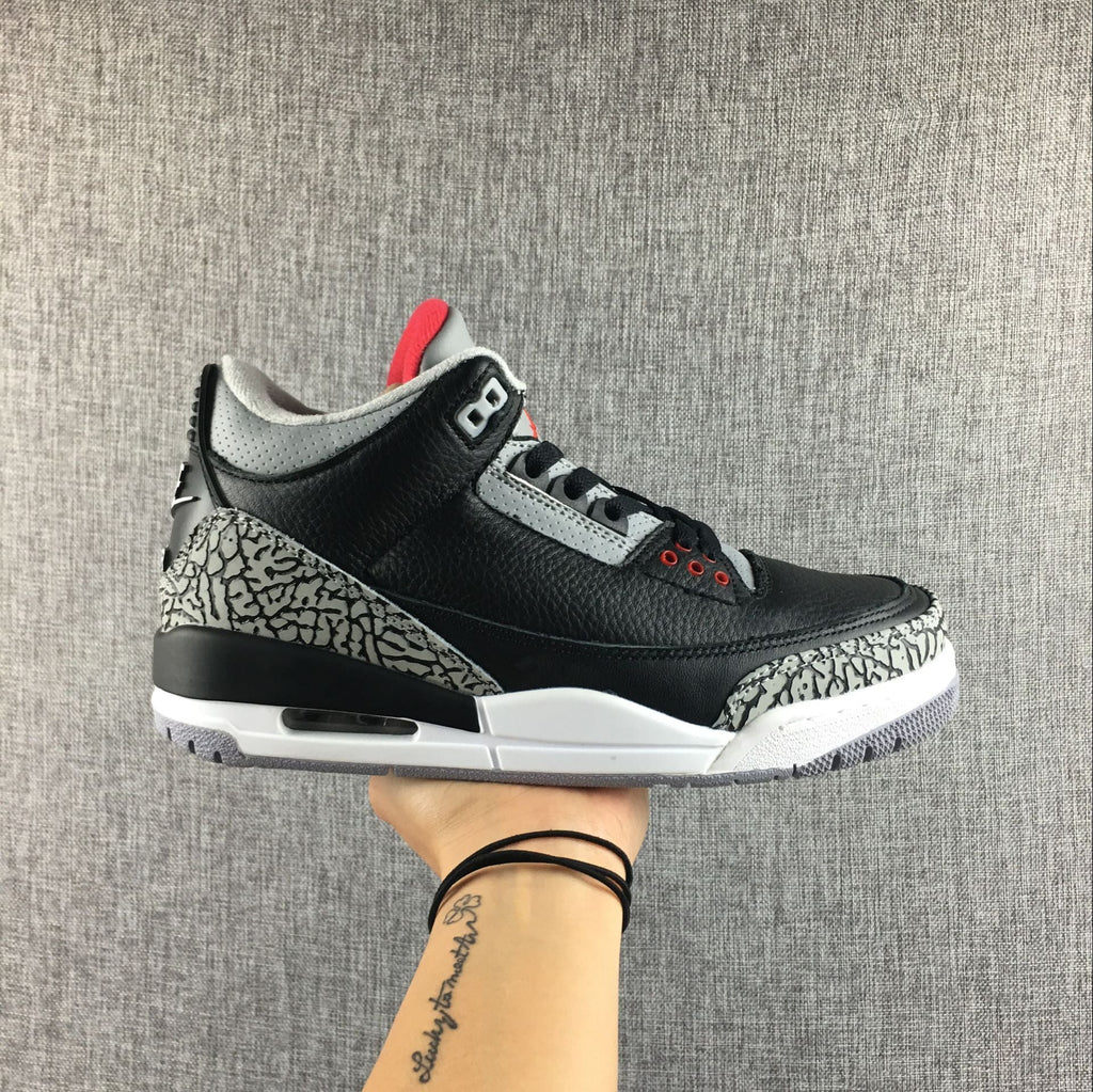 Jordan Air Jordan 3 Retro Black Cement Sneakers