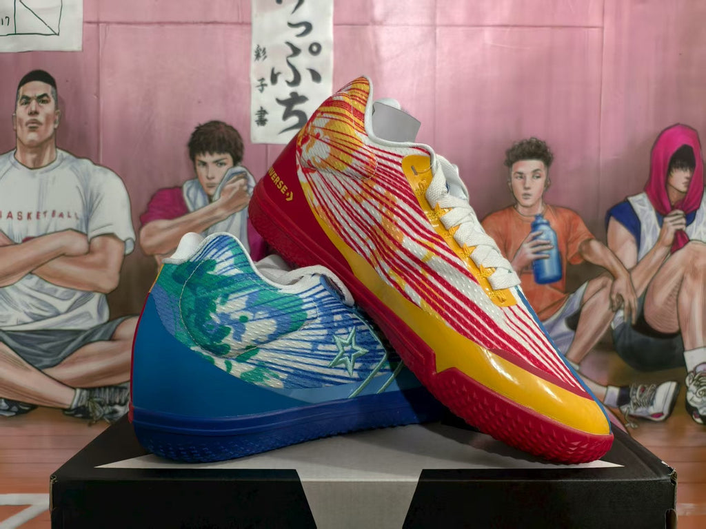 Converse Mismatched Colorway Basketball Sneakers