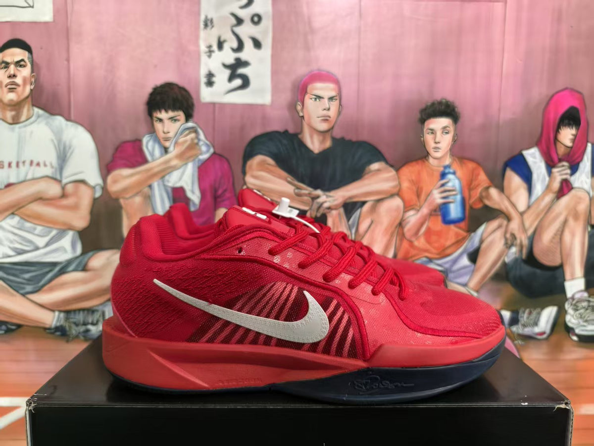 Nike Red Basketball Sneakers