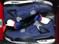 Jordan 4 Retro Winter Loyal Blue Sneakers