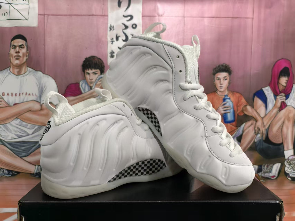 Nike White High-Top Basketball Sneakers