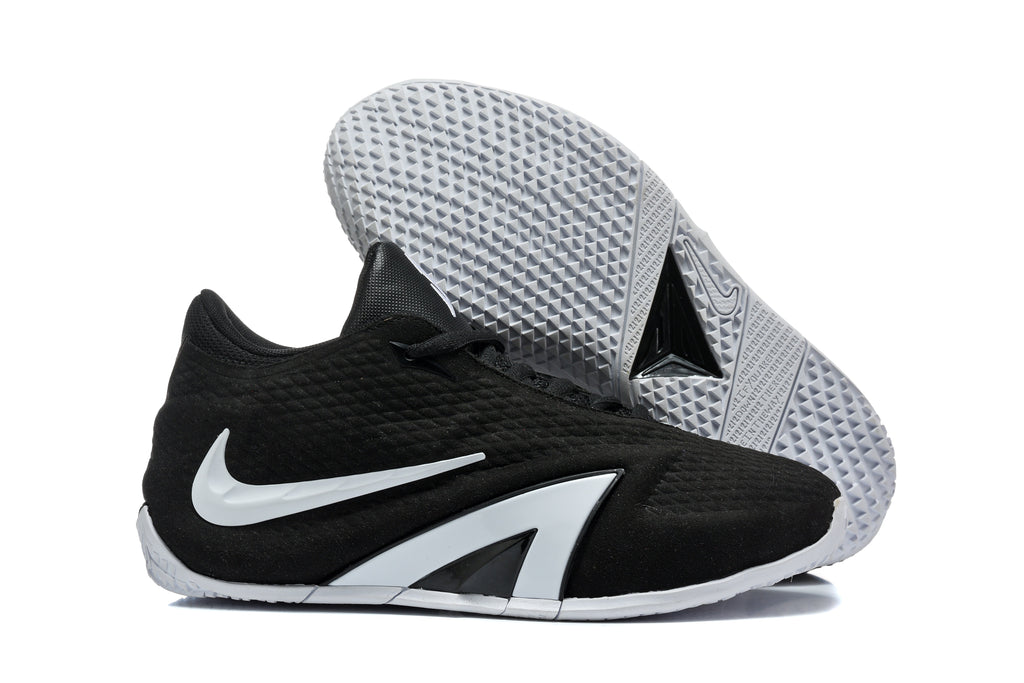 Nike Ja Morant 4 Basketball Shoes Black Silver 519-5