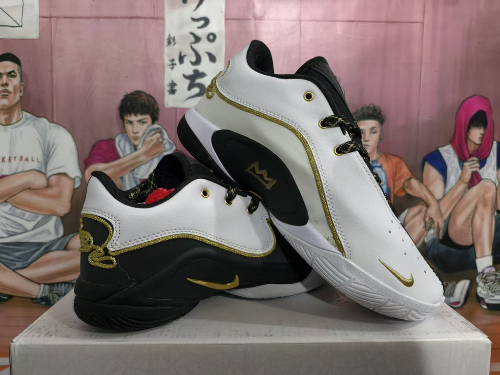 Nike Black and White Basketball Sneakers