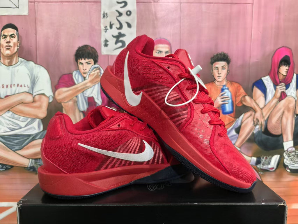 Nike Red Basketball Sneakers