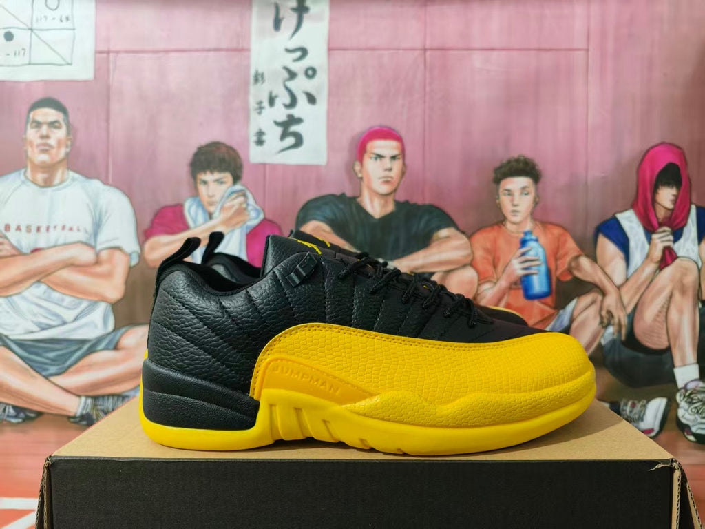 Jordan Jumpman Team 1 Black and Yellow Sneakers