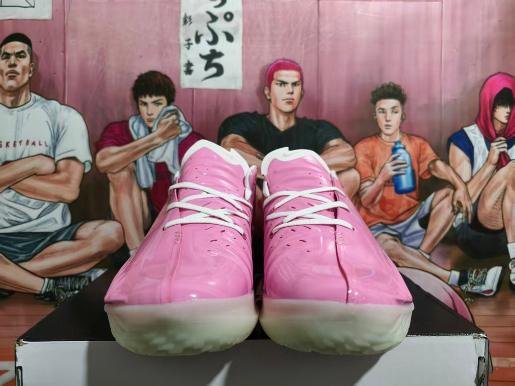 Nike GT Cut Basketball Shoes in Pink and White