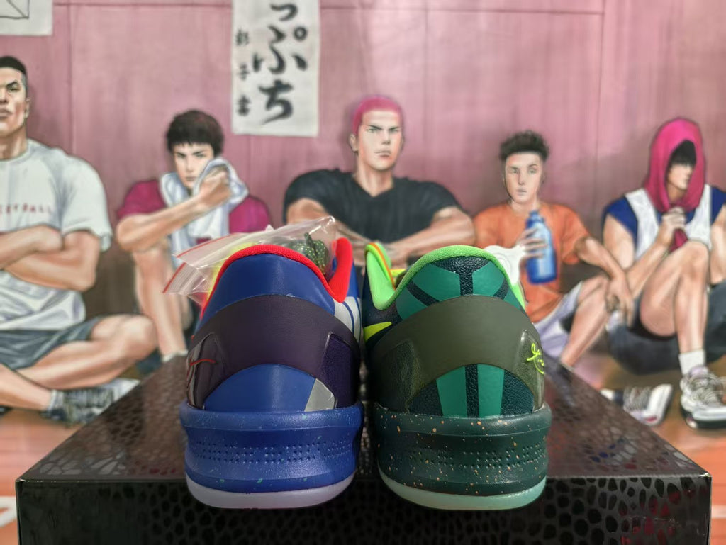 Nike Mismatched Basketball Sneakers