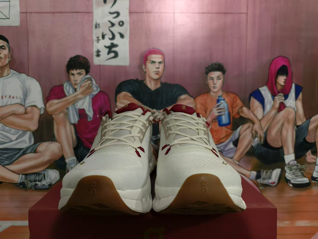 On White Year of the Snake Sneakers