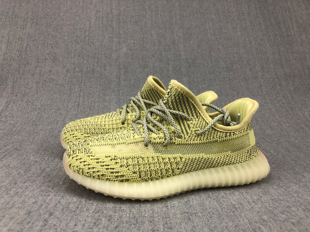 Yeezy 350 V2 Kids Sneakers Angel Ding Yellow