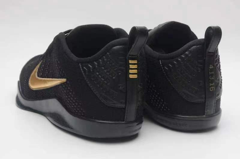 Nike Kobe 11 Low Black Gold Basketball Shoes