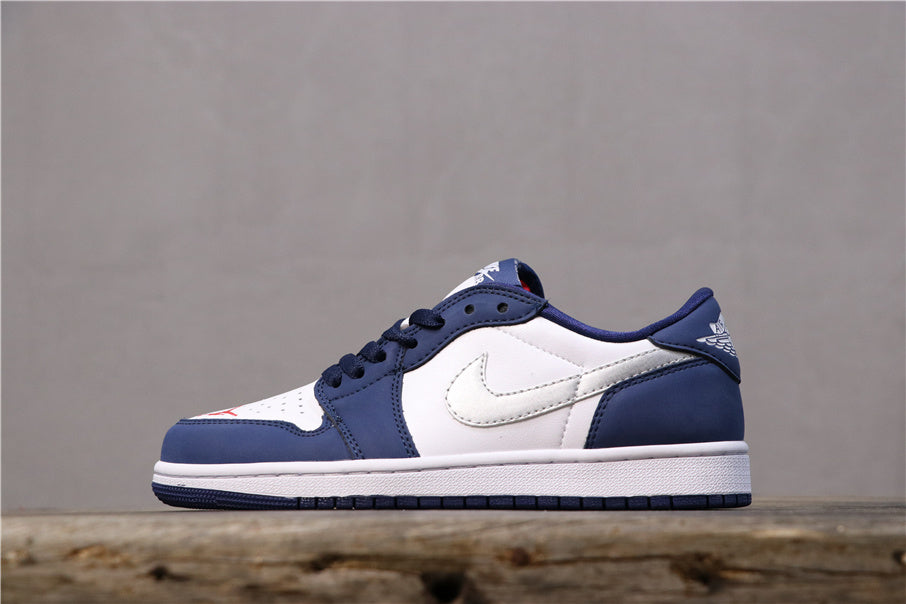 Nike SB x Air Jordan 1 Low White Navy CJ7891-400 Sneakers