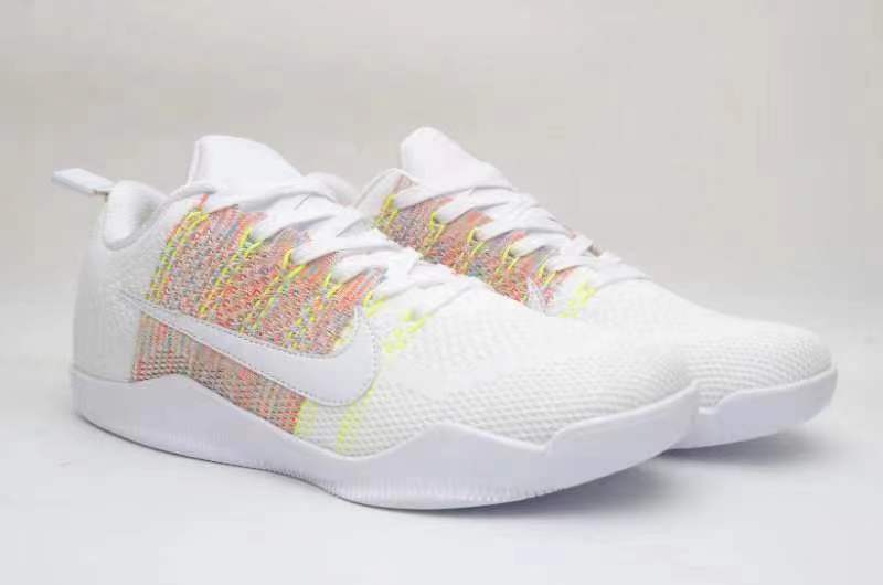 Nike K11 White Rainbow Low-Top Sneakers