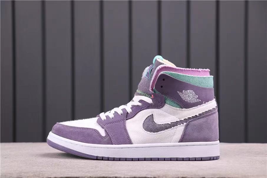 Air Jordan 1 Zoom Comfort Iridescent Sneakers CT0978-150