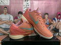 Nike Davis PE Basketball Sneakers Coral Green
