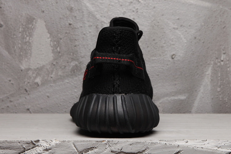 Yeezy 350 V2 Black Knit Sneakers