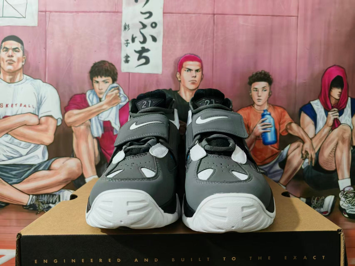 Nike Gray Blue Basketball Sneakers