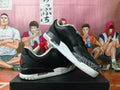 Jordan 3 Black and White Elephant Print Sneakers