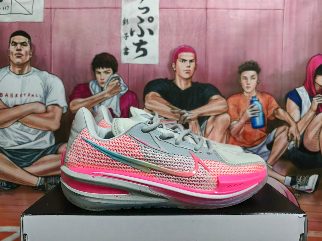 Nike Basketball Sneakers Pink and White