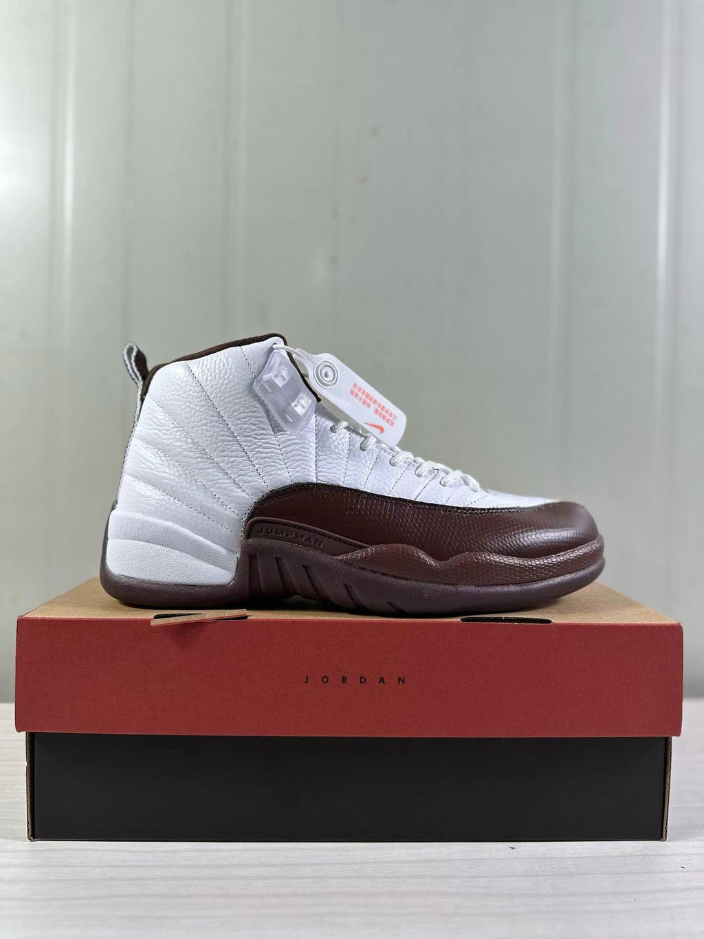 Jordan Air Jordan 12 Retro White Brown Sneakers FZ5026-100