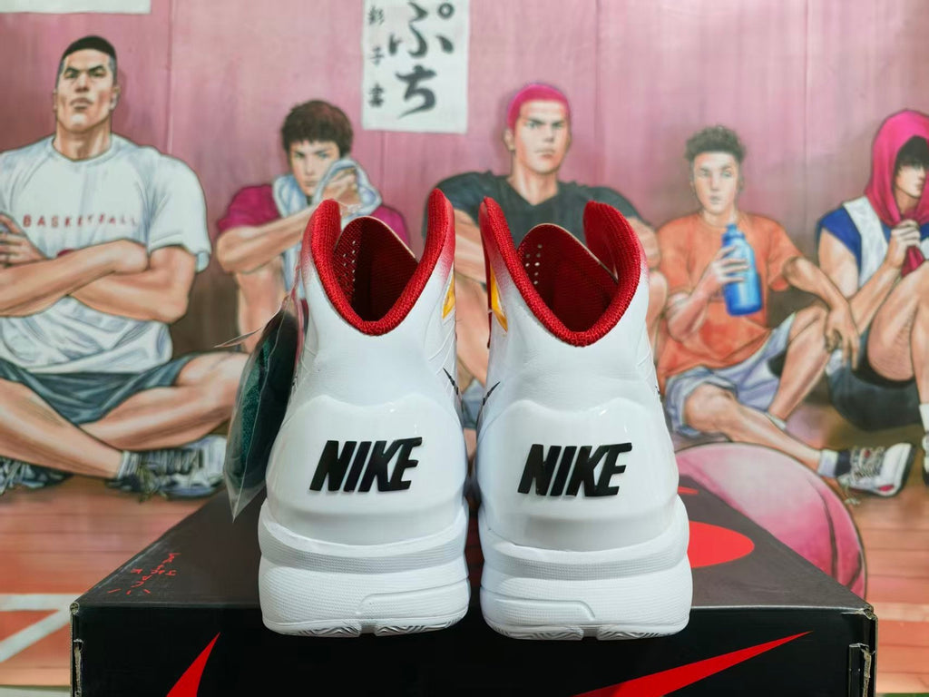 Nike Zoom LeBron 4 Basketball Shoes White Red