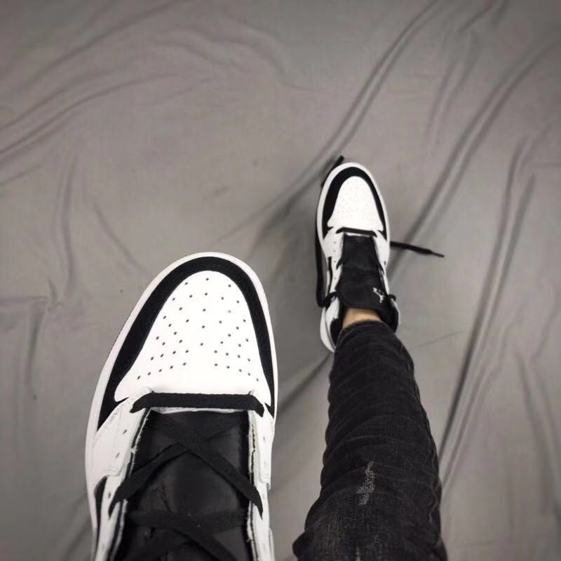 Jordan Air Jordan 1 High Black White Panda Sneakers