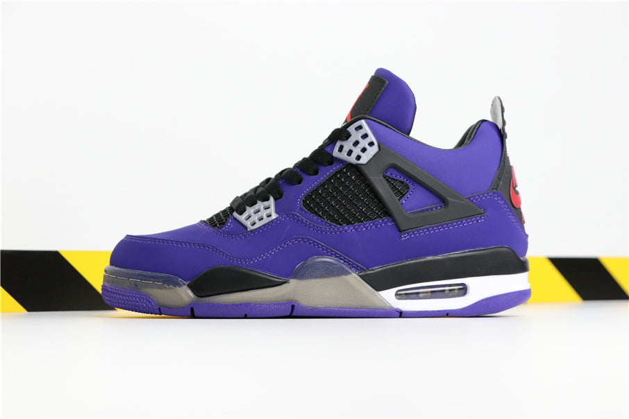 Jordan Air Jordan 4 Retro Levi's Purple Black Sneakers