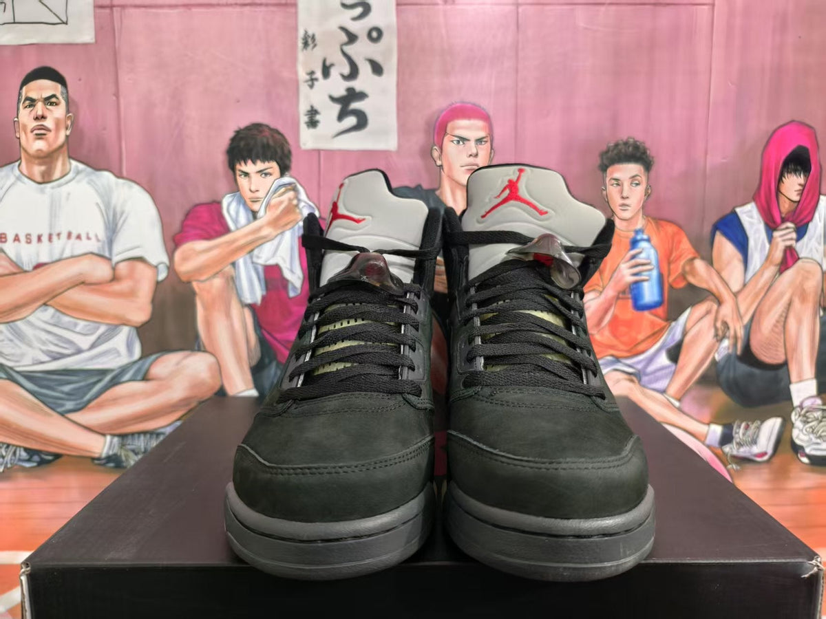 Jordan High-Top Sneakers Black Red
