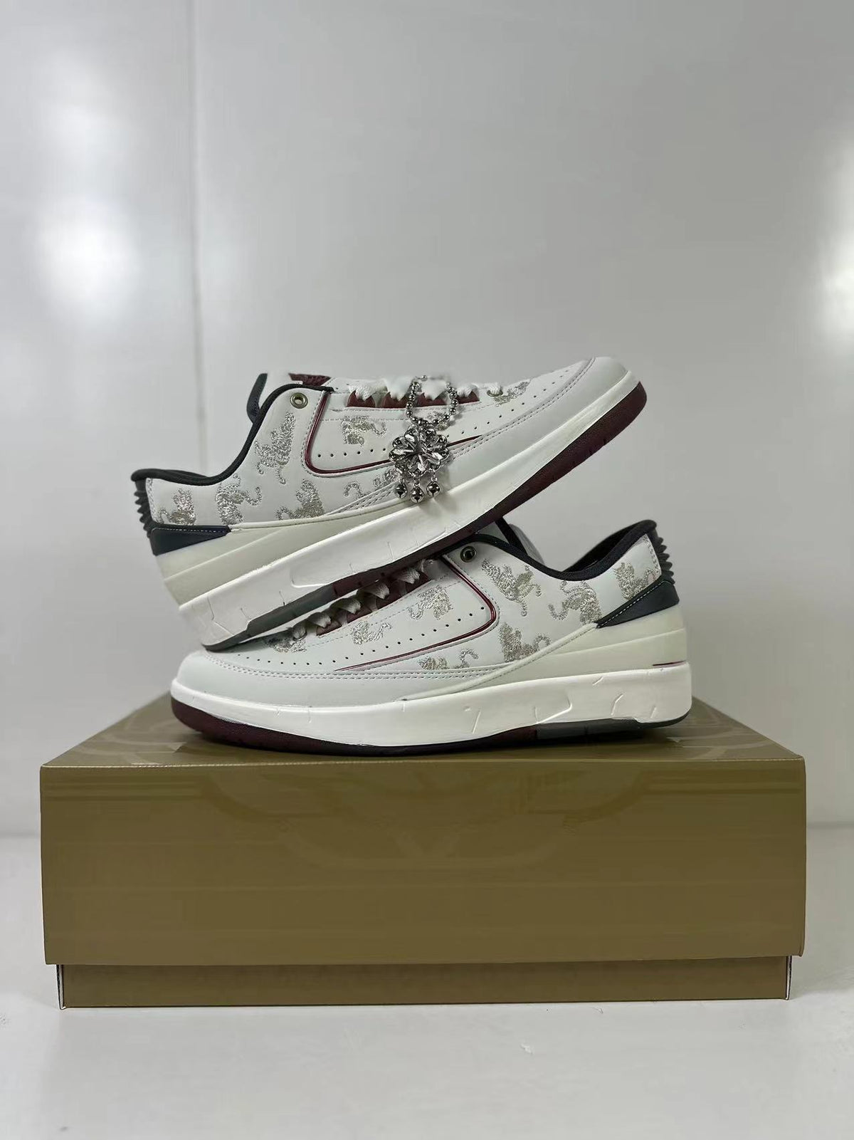 Jordan Air Jordan 2 Low Chinese New Year Sneakers White FJ5736-100