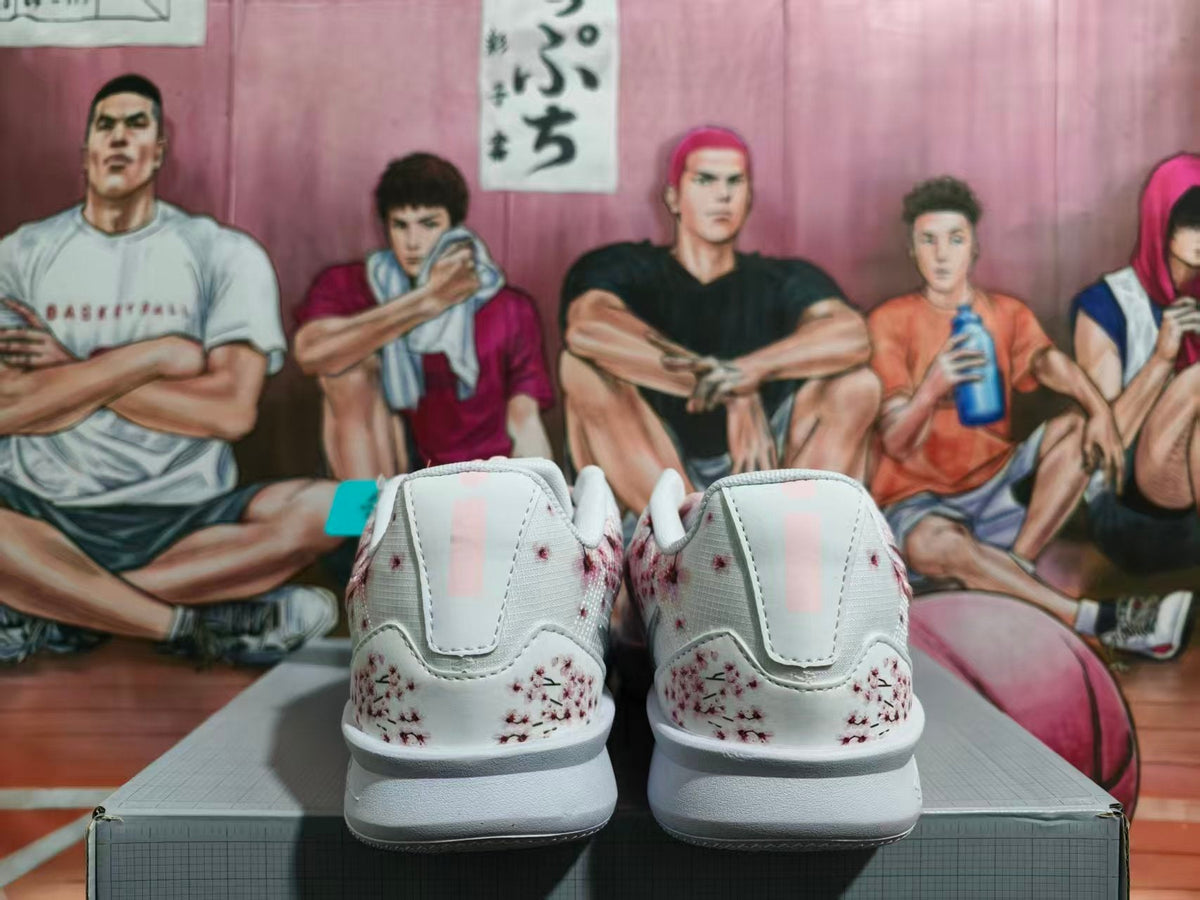 Nike Basketball Shoes White and Pink