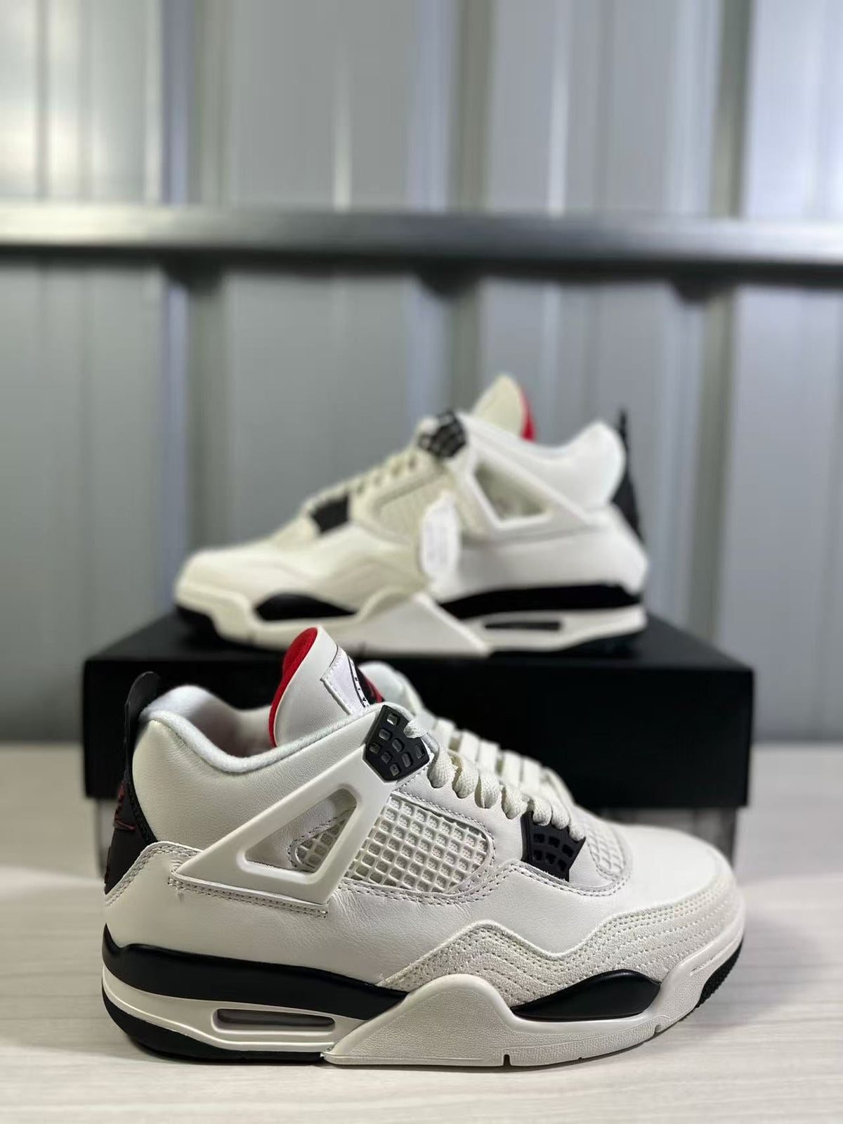 Jordan Air Jordan 4 Retro Flight Club White Black AJ4 IM4002-100