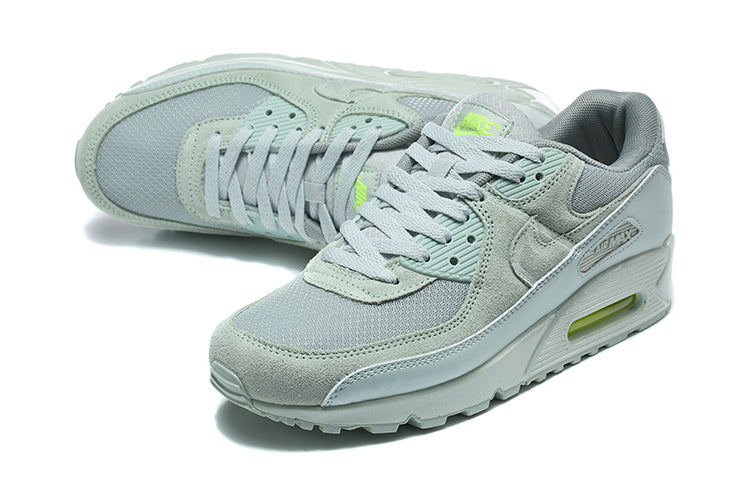 Nike Air Max 90 QS Sneakers in Gray and Lime