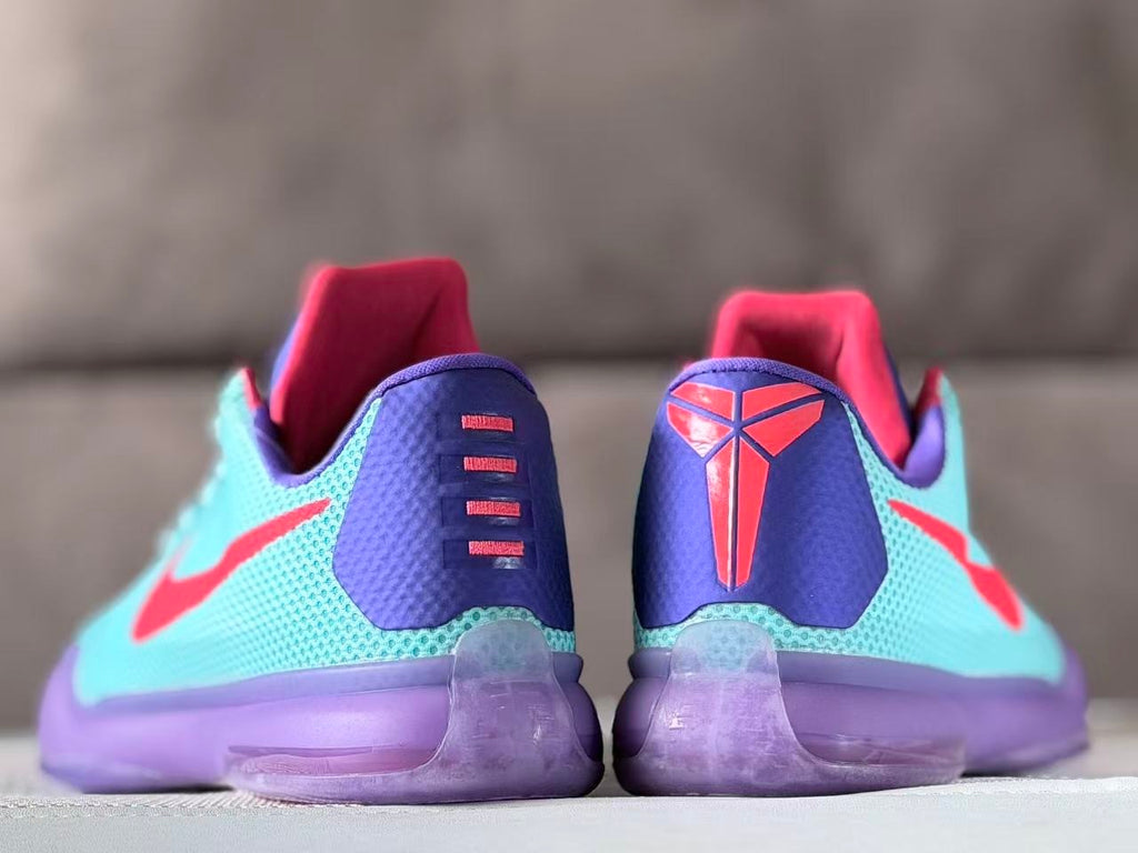 Nike Kobe 10 EYBL Basketball Sneakers Aqua Purple