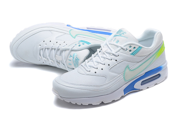 Nike Air Max Sneakers White Blue Green