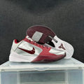 Nike Kobe Basketball Sneakers Silver Wine Red